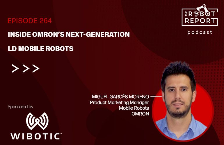 Robôs móveis da Omron apostam em software e gestão de frota