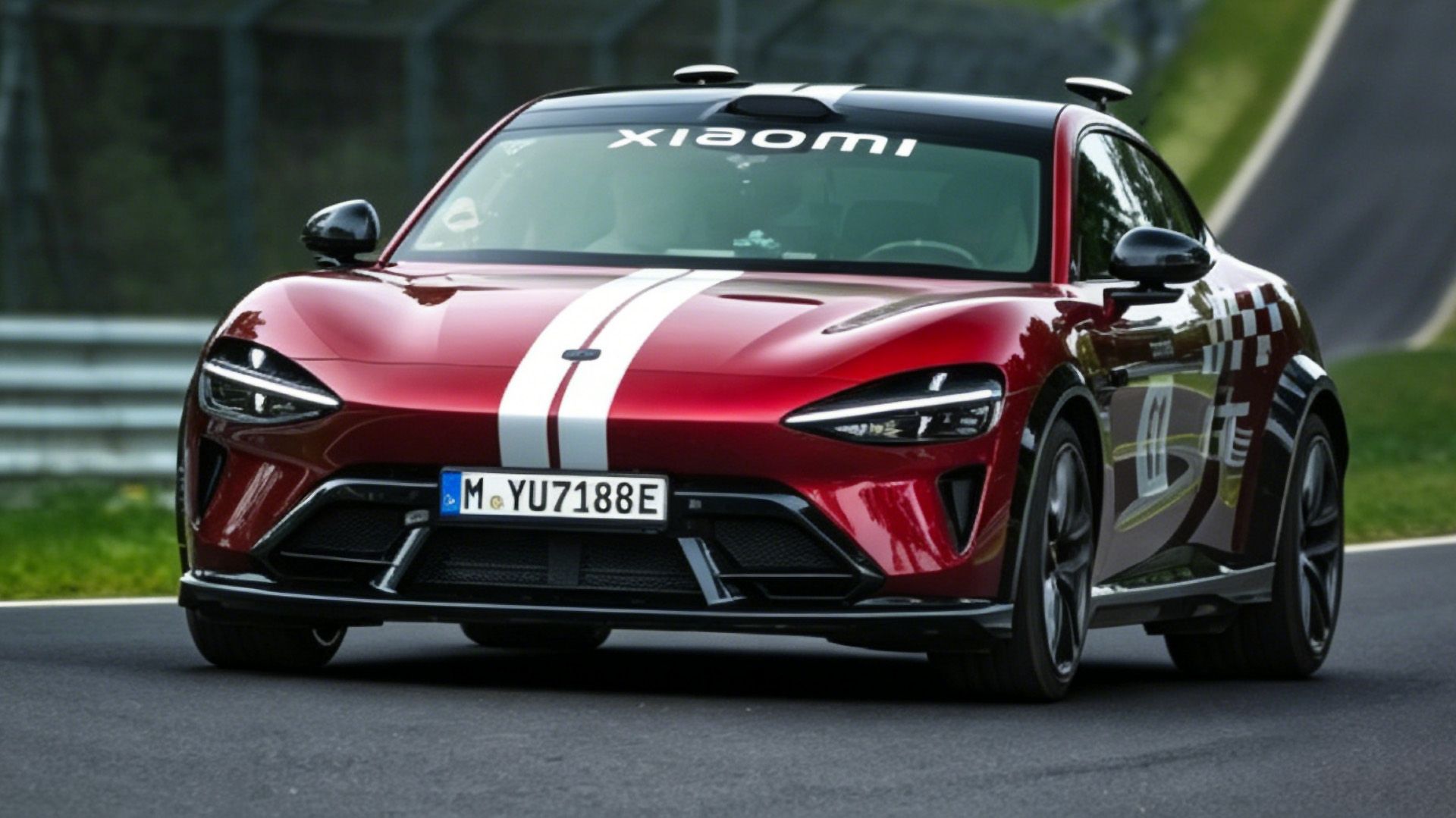 Xiaomi estabelece primeiro recorde autônomo em Nürburgring — e o ritmo é cauteloso