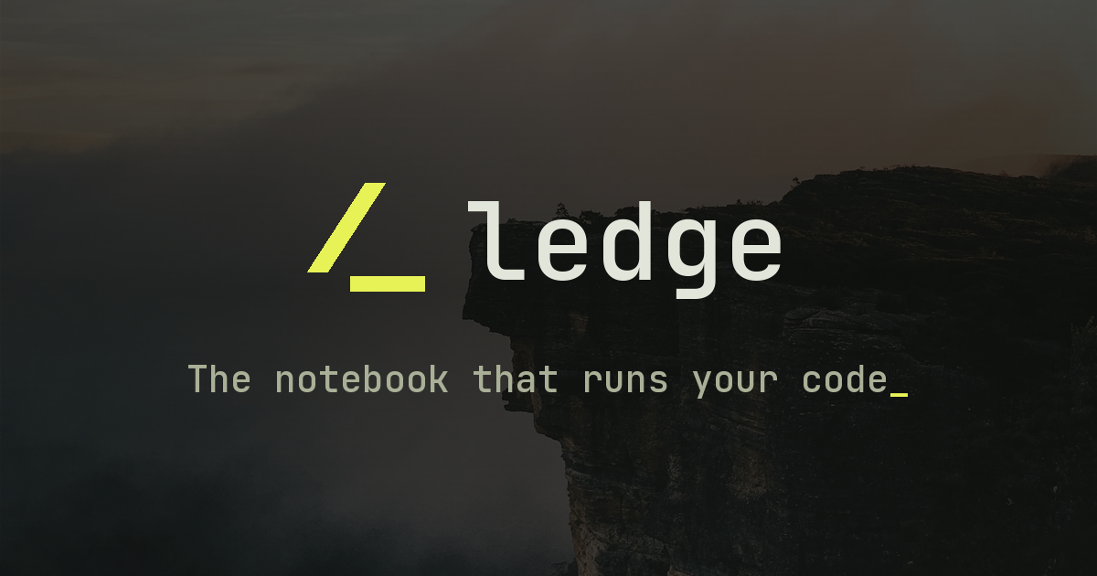 Ledge.sh: Notas em Markdown Executam Comandos de Terminal
