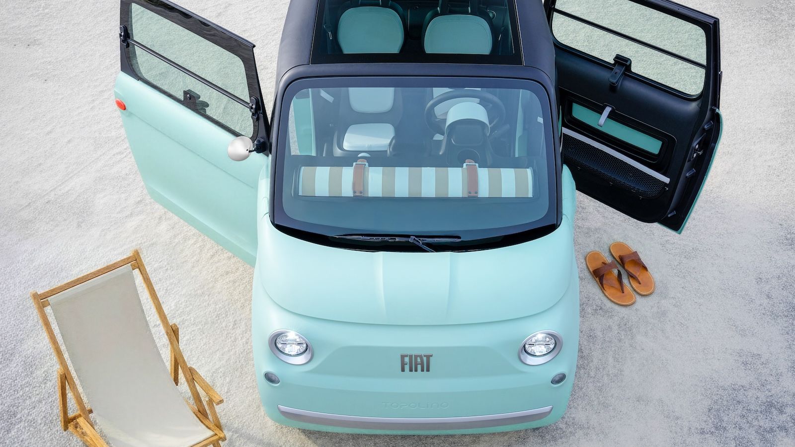 Fiat Topolino chega aos EUA por US$ 14.985 — e desafia o mercado de carrinhos de golfe