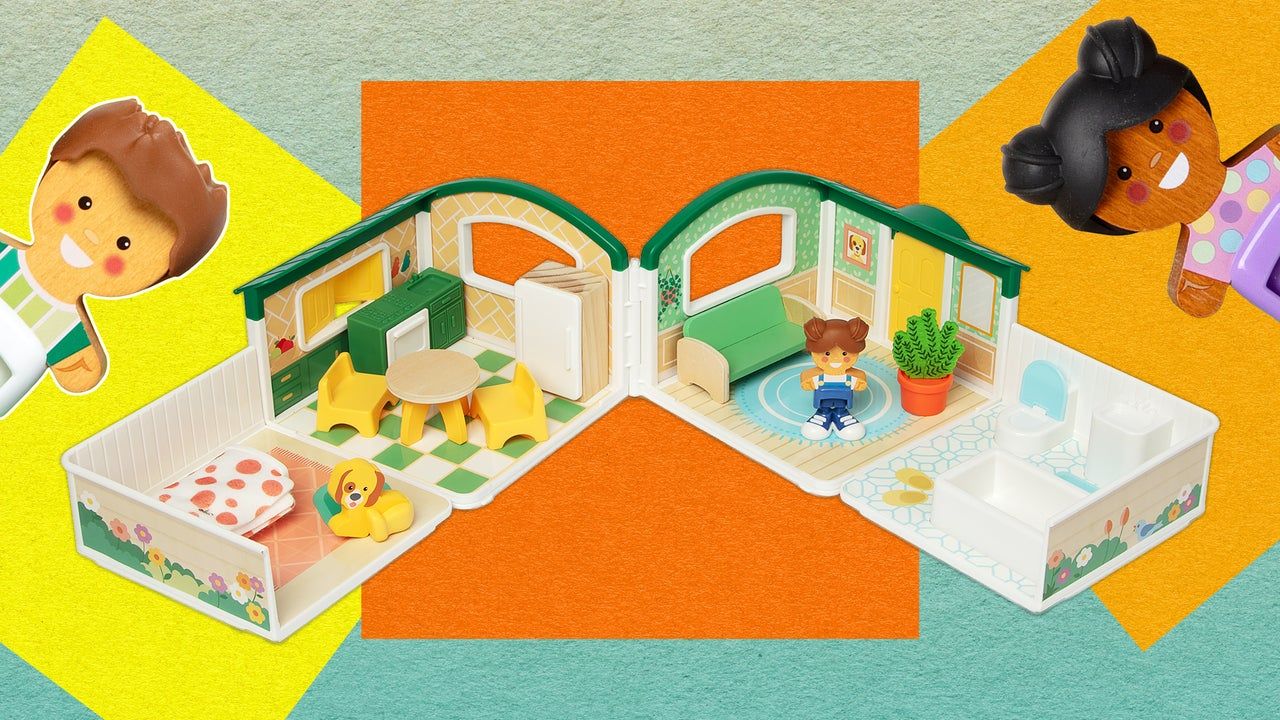 Melissa & Doug redesenha casa de bonecas para crianças menores — e redefine o brincar