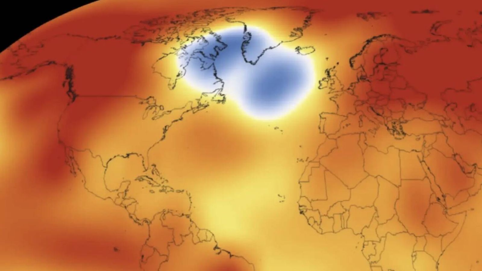 Degelo da Groenlândia ameaça estabilidade da corrente oceânica AMOC — e o clima europeu