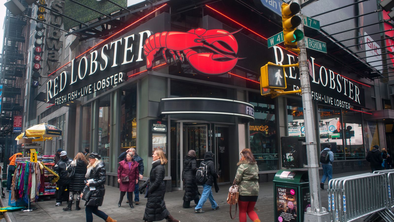 Red Lobster fecha unidade na Times Square — o fim de uma era no varejo