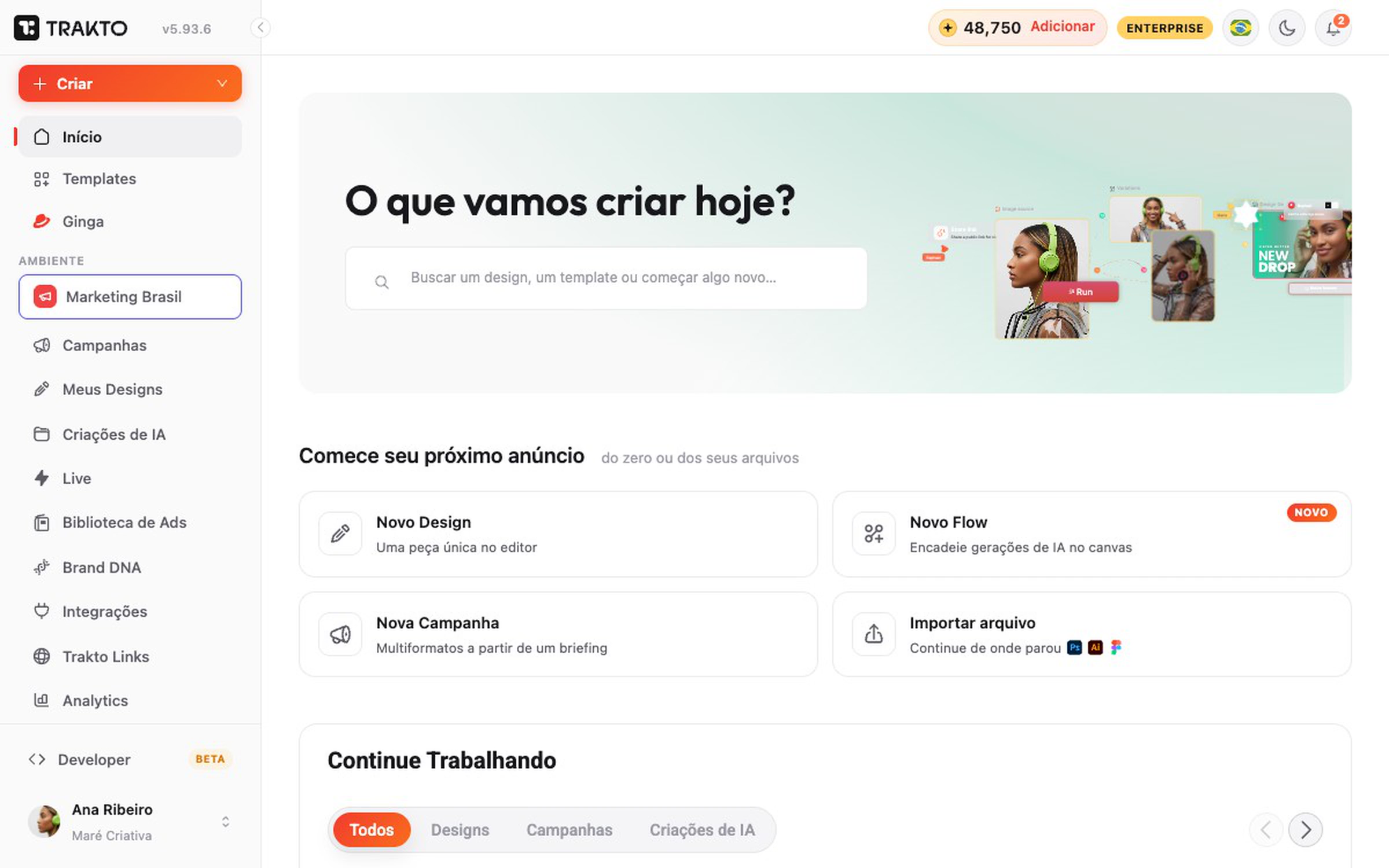 Trakto abandona Canva e mira em ecossistema de IA para grandes empresas