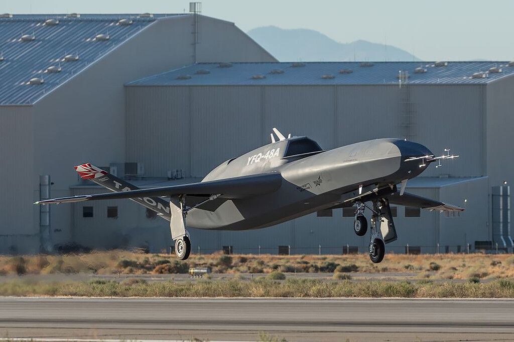 Northrop Grumman testa Talon Blue, drone de combate para F-35 e F-22