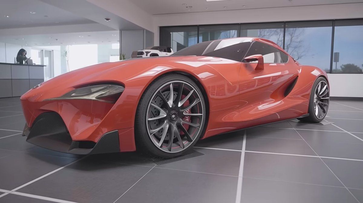O Supra que nasceu num videogame