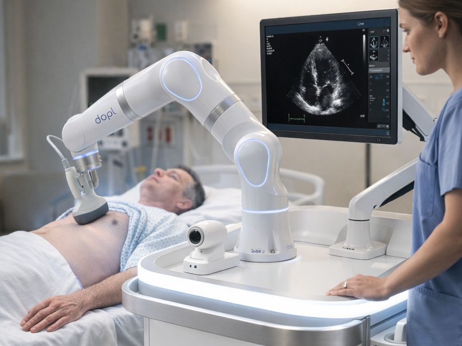 Sentir o paciente a distância: a Dopl levanta US$ 6,3 mi para seu ultrassom robótico