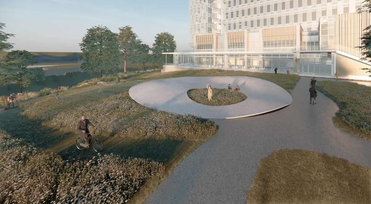 Maya Lin planta uma constelação no Texas