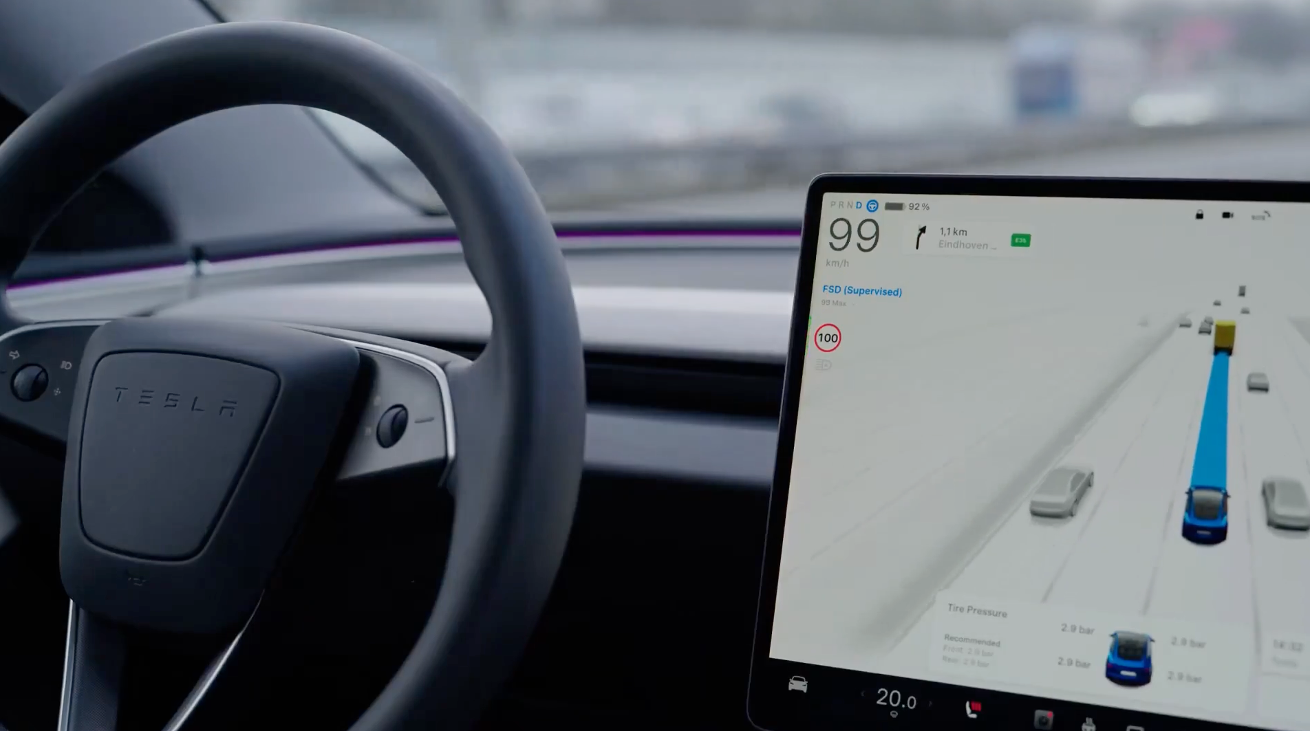 A métrica europeia da Tesla: o FSD é mesmo 5 vezes mais seguro?