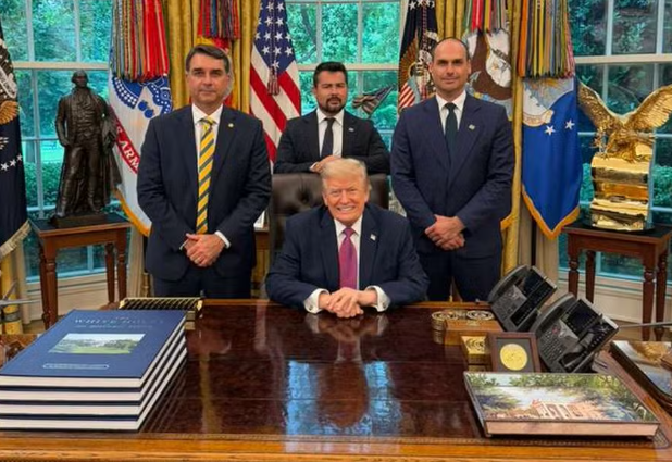 Governo Trump classifica condenação de Eduardo Bolsonaro como perseguição política