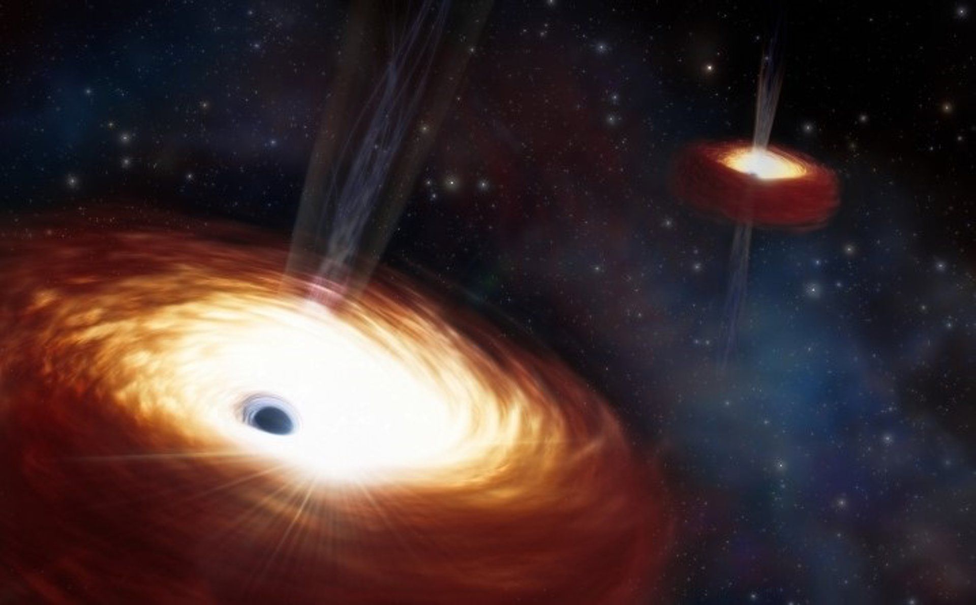Cientistas detectam 'ondas diretas' do horizonte de eventos de um buraco negro