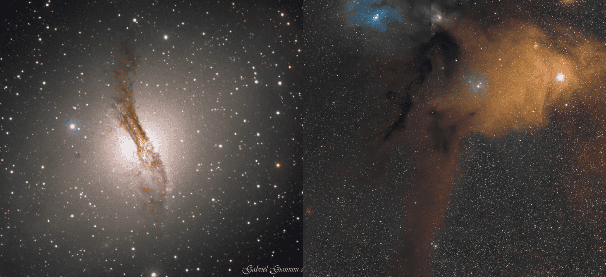 Do caos à criação: o que duas imagens do cosmos revelam
