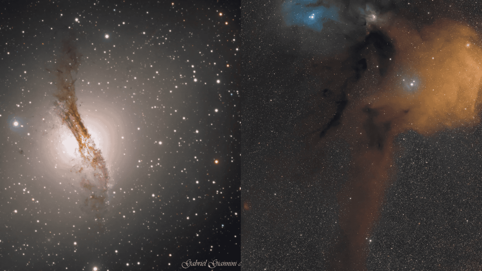 Do caos à criação: o que duas imagens do cosmos revelam