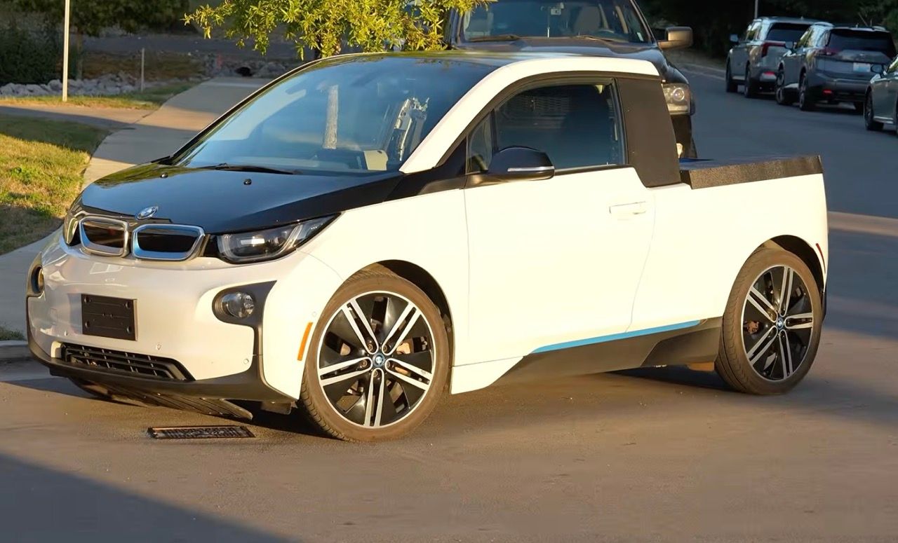 YouTuber transforma BMW i3 em picape e divide opiniões de entusiastas