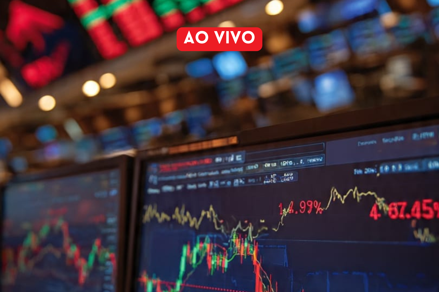 Ibovespa e Dólar oscilam com juros dos EUA e tensões globais