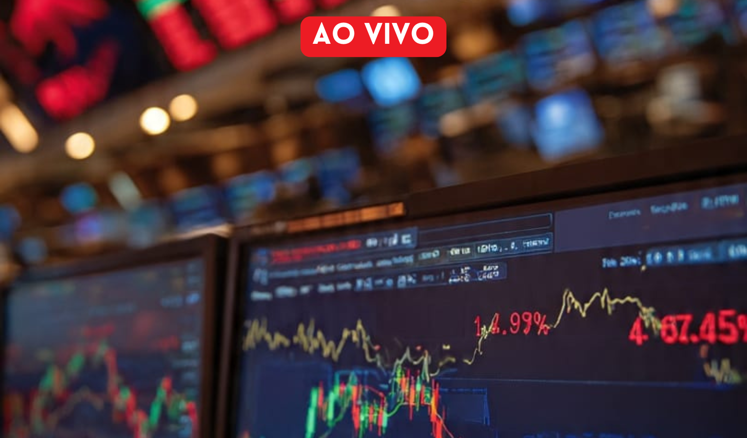 Ibovespa e Dólar oscilam com juros dos EUA e tensões globais