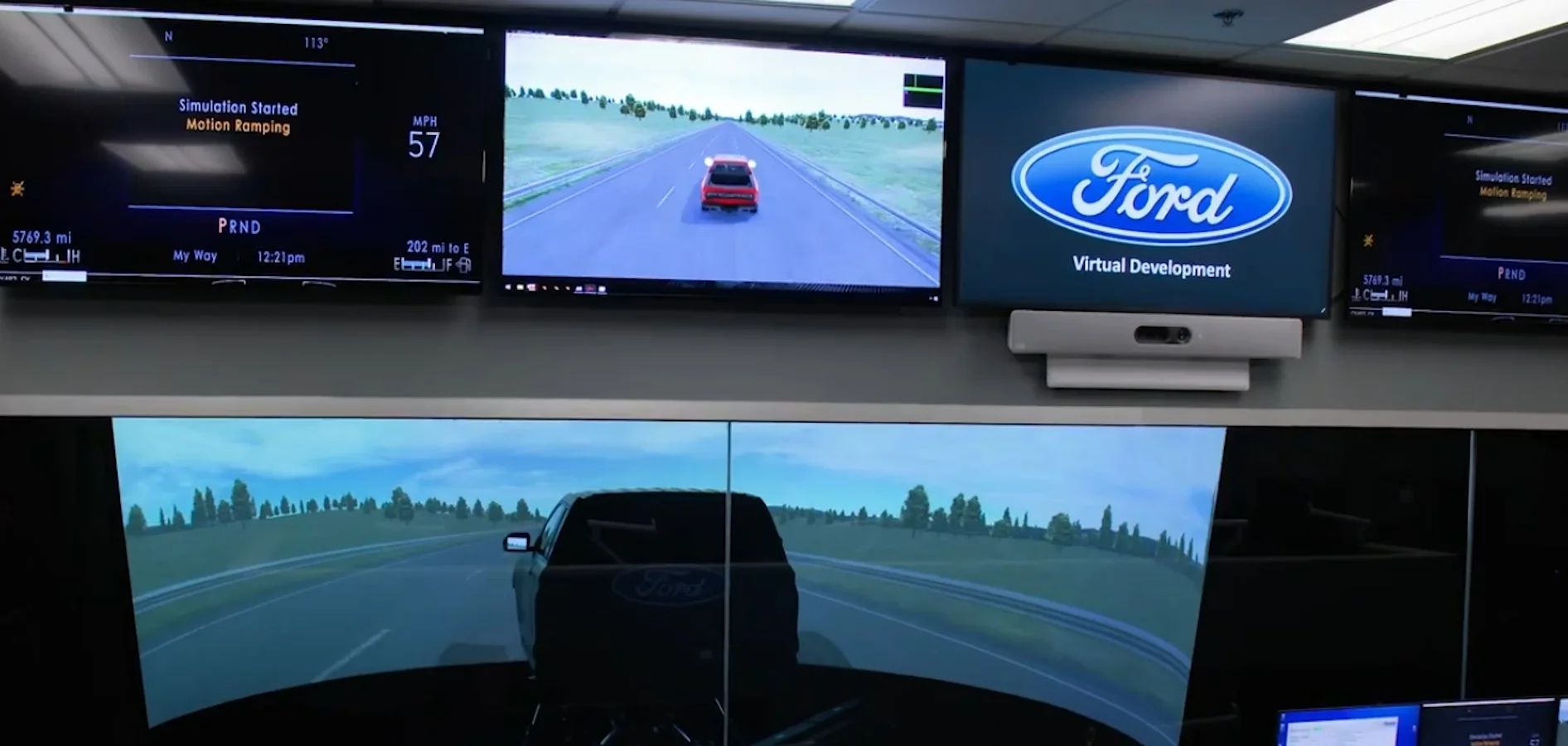 Ford investe em simulador de Tatuí para acelerar desenvolvimento de carros