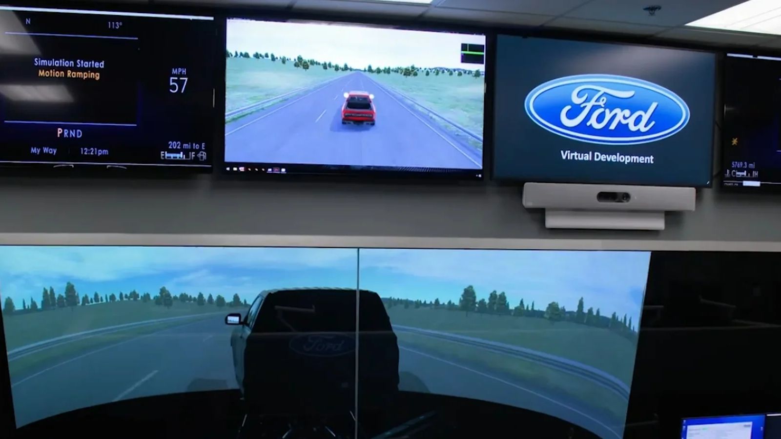 Ford investe em simulador de Tatuí para acelerar desenvolvimento de carros