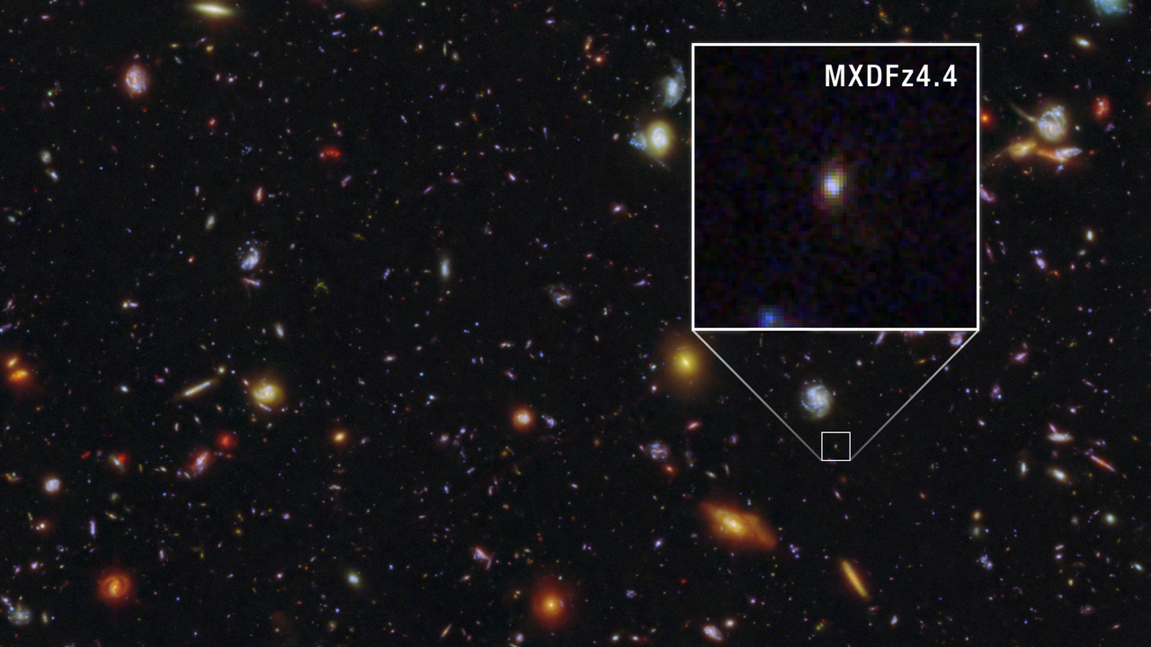 Hubble detecta galáxia que desafia modelos sobre o início do universo