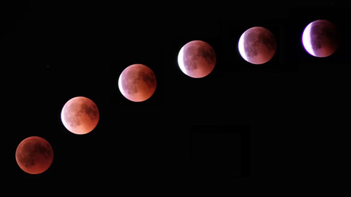 A noite em que a Lua 'sangra' para o Brasil