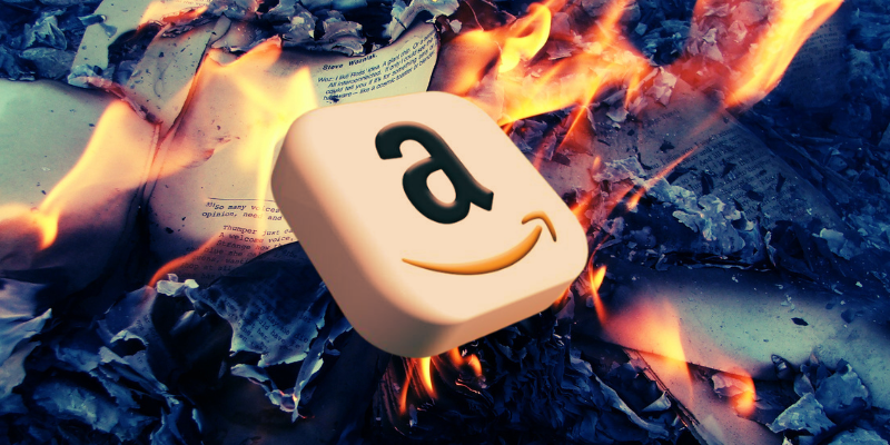 Amazon queima os navios — e os livros — pela IA