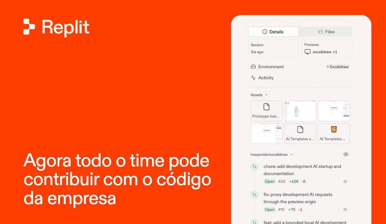Replit: IA permite que não-engenheiros codifiquem e engenharia aprove