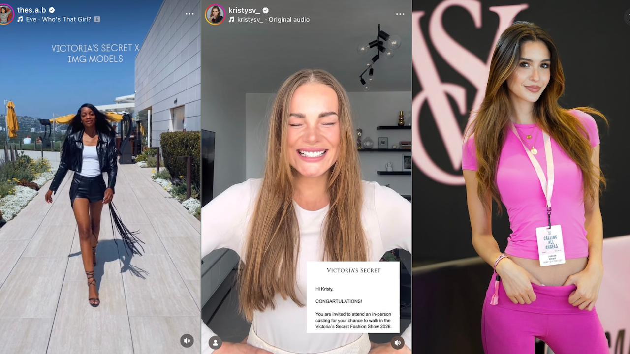 A aposta da Victoria’s Secret em criadores de conteúdo para revitalizar seu desfile anual