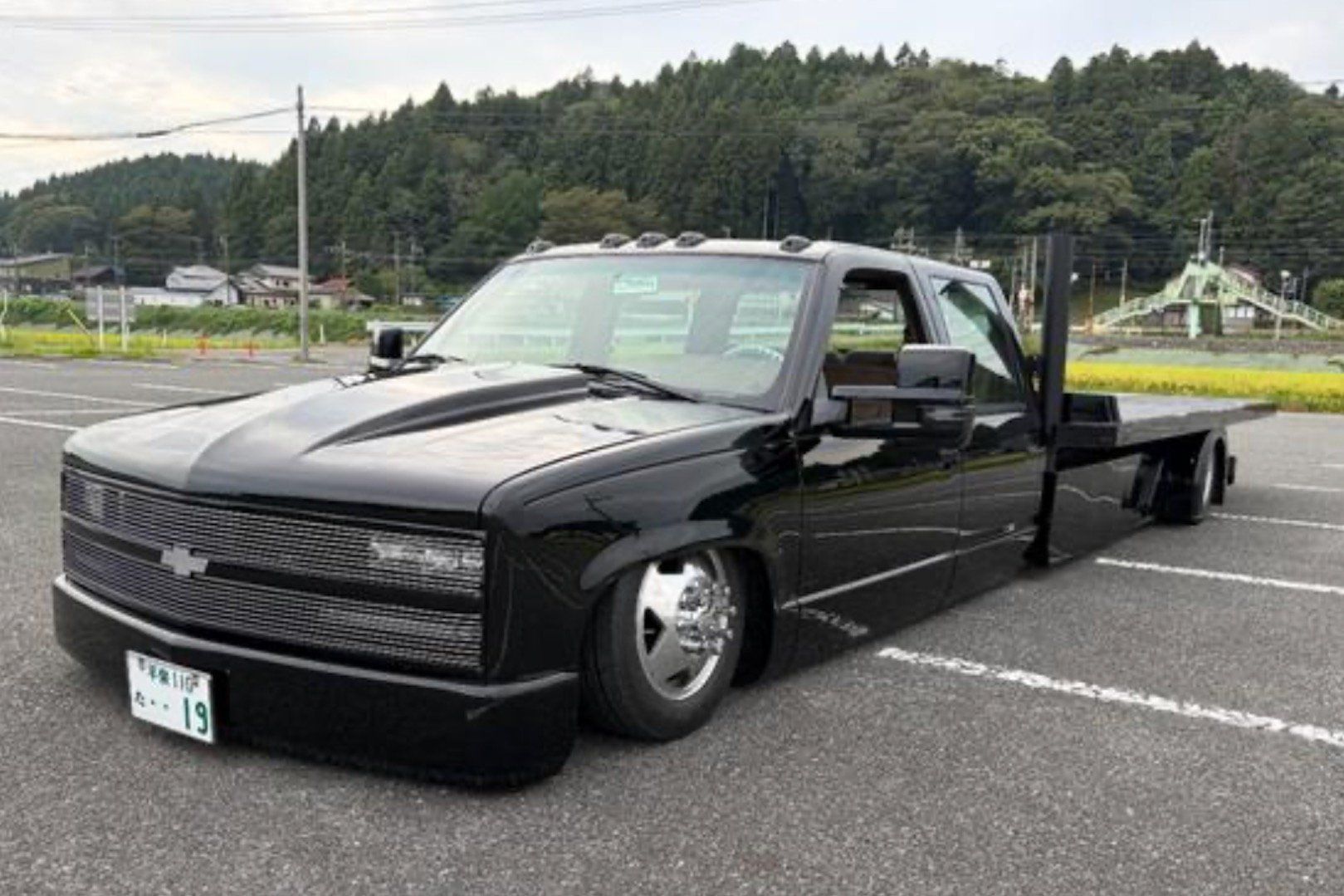 Chevy C3500 rollback: o colosso americano que encontrou um novo lar no Japão