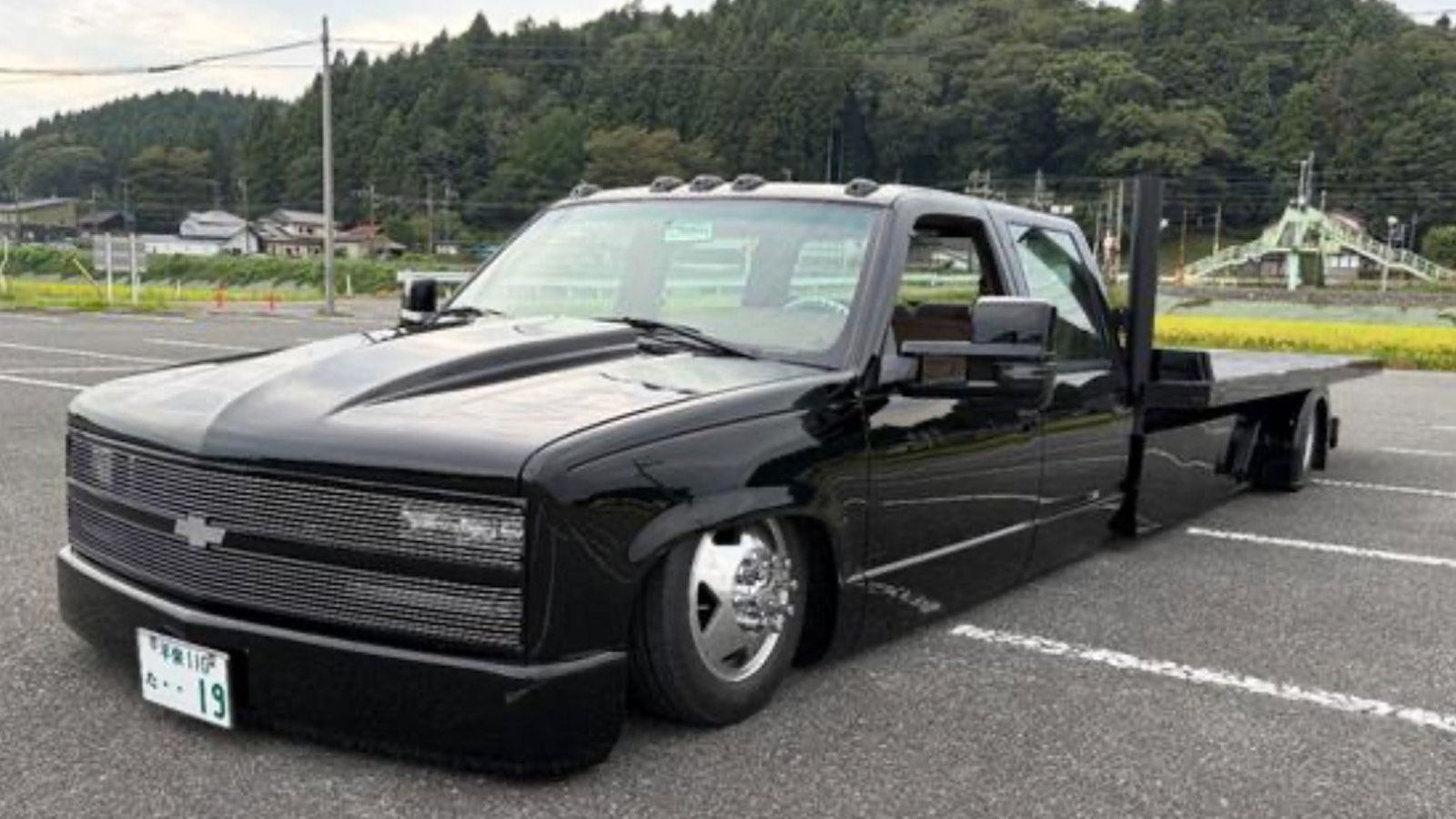 Chevy C3500 rollback: o colosso americano que encontrou um novo lar no Japão