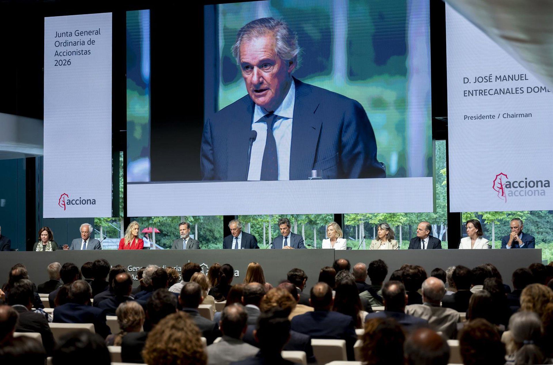 Entrecanales confirma candidatura à reeleição na Acciona para 2027