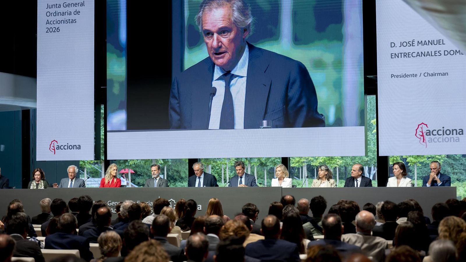 Entrecanales confirma candidatura à reeleição na Acciona para 2027