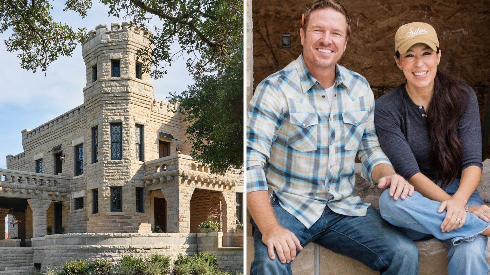 Chip e Joanna Gaines colocam castelo histórico à venda por US$ 2,7 milhões