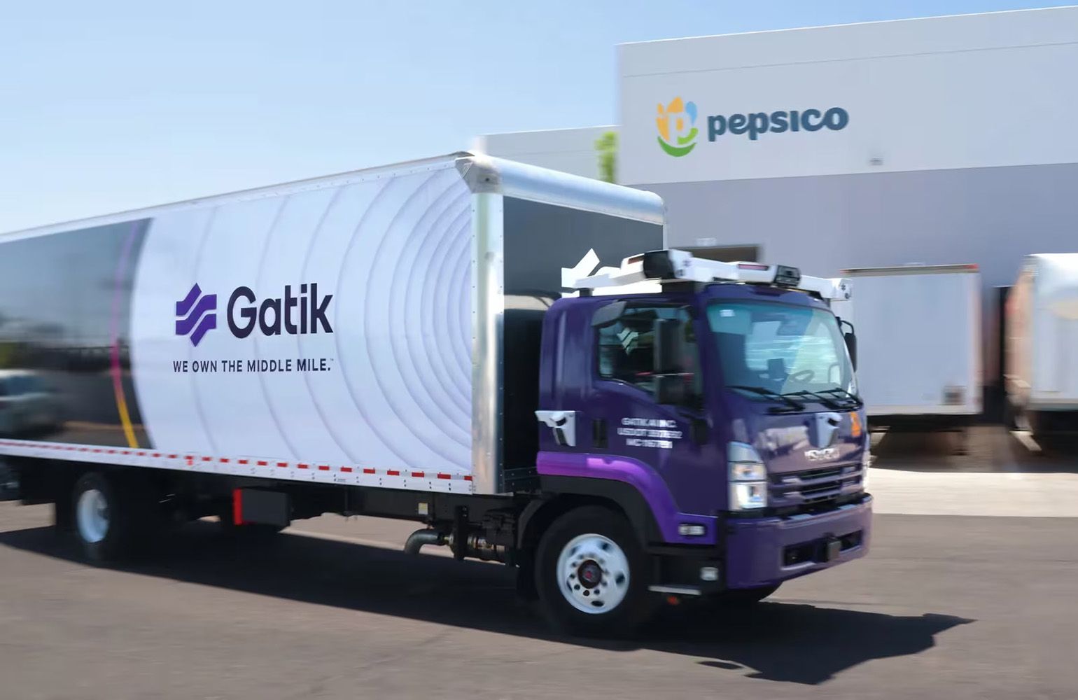 Gatik e PepsiCo fecham parceria para integrar frete autônomo à cadeia de suprimentos na América do Norte