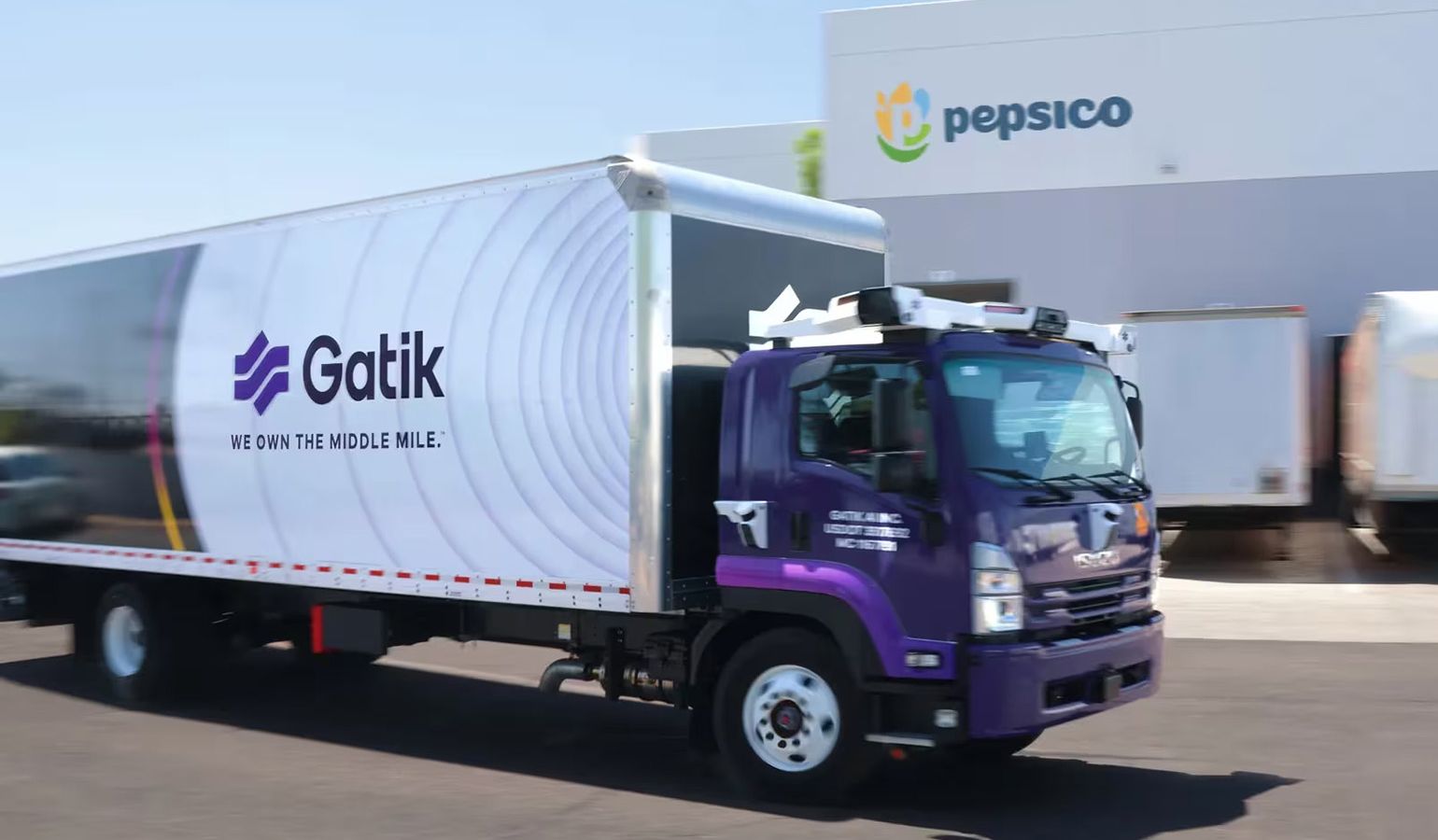 Gatik e PepsiCo fecham parceria para integrar frete autônomo à cadeia de suprimentos na América do Norte