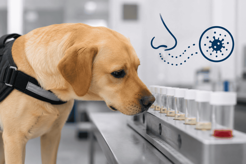 Ufes treina cães para identificar câncer e tuberculose em projeto inédito