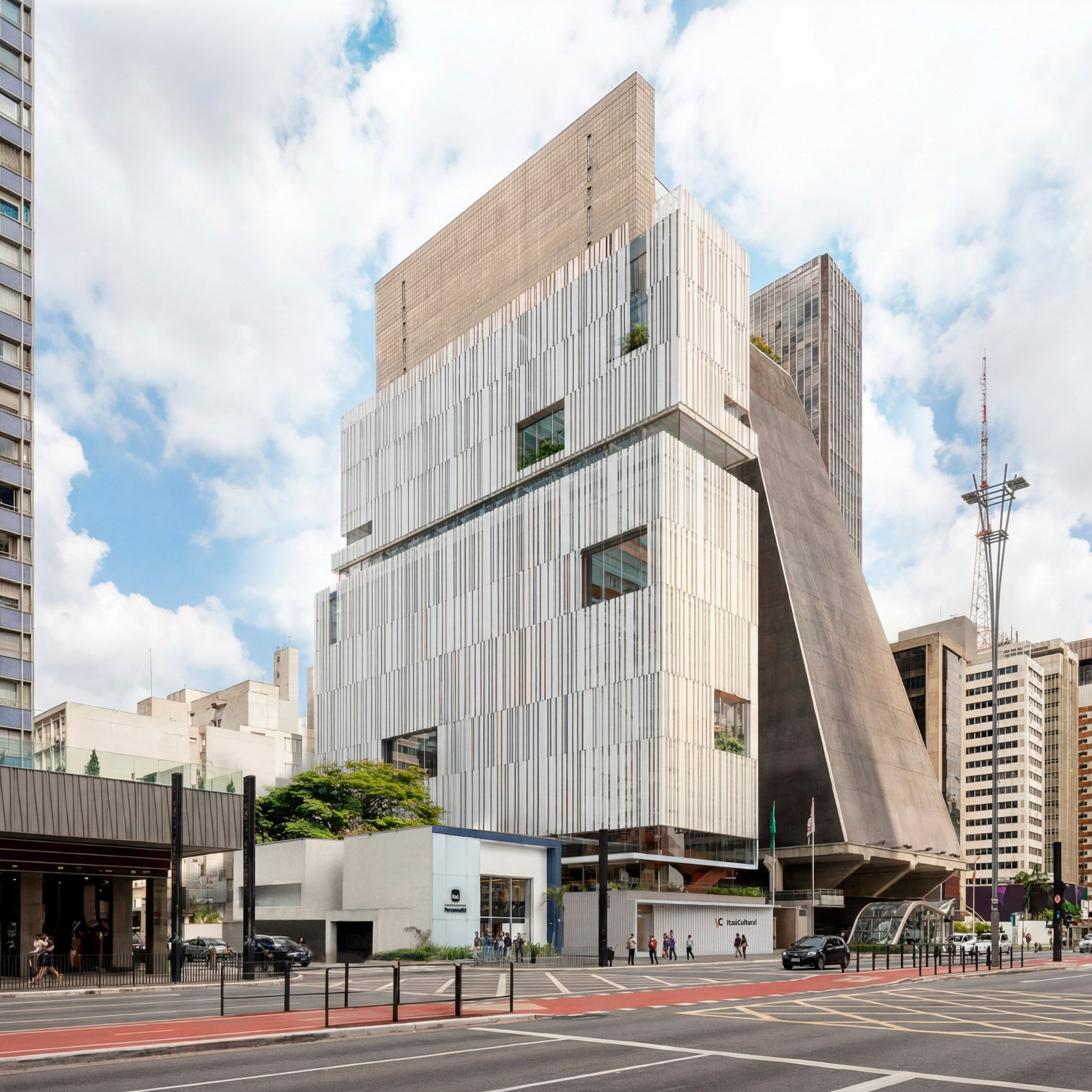 Nova sede do Itaú Cultural na Paulista, por Estúdio Módulo, será marco de arte e sustentabilidade