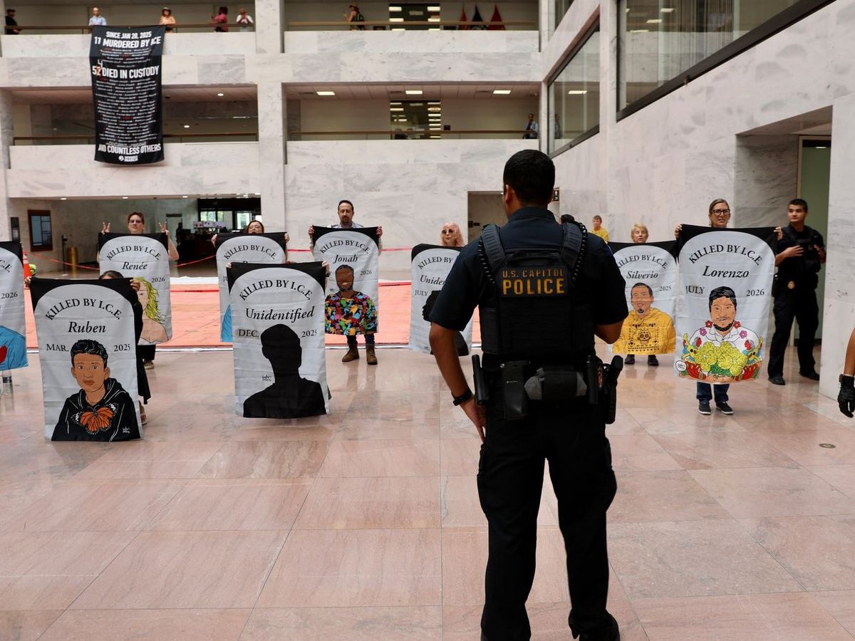 Retratos contra o poder: a arte que levou ativistas à prisão em D.C.