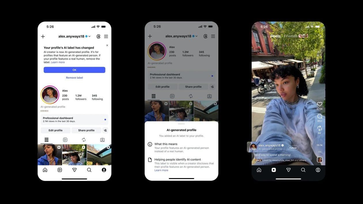 Instagram aperta o cerco: o rótulo da discórdia para a IA