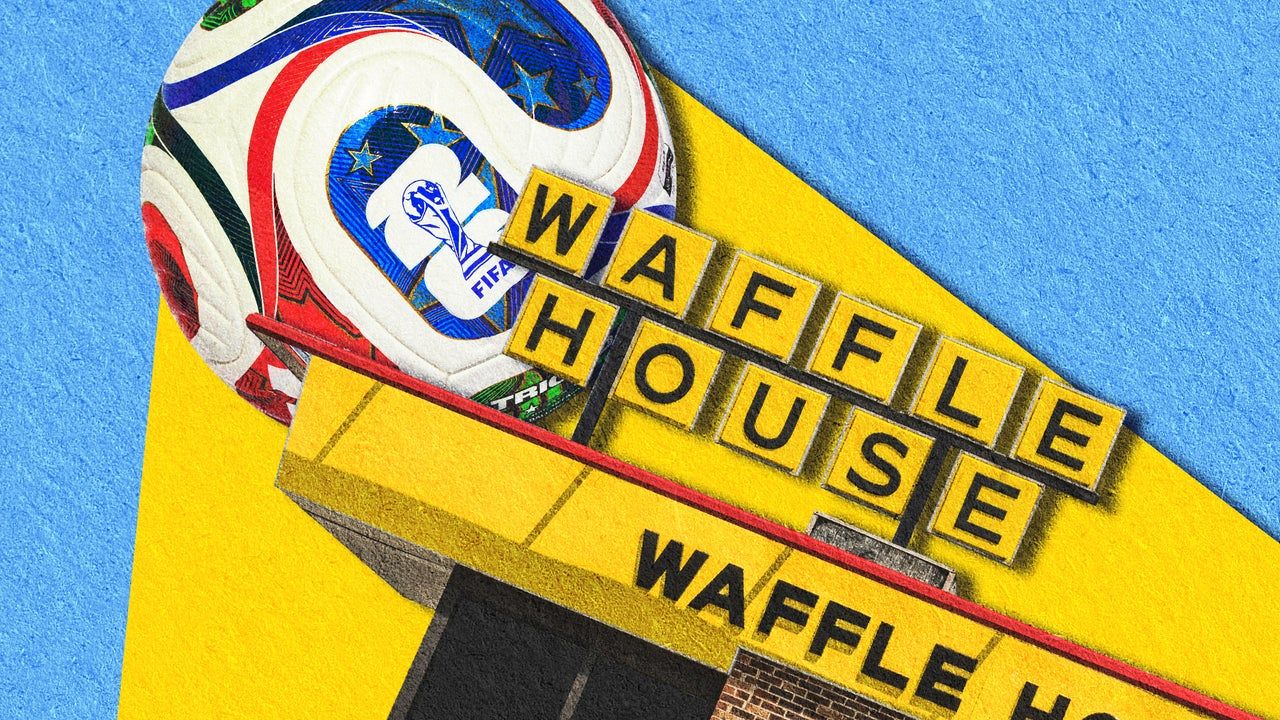 Waffle House vira improvável embaixadora dos EUA na Copa do Mundo