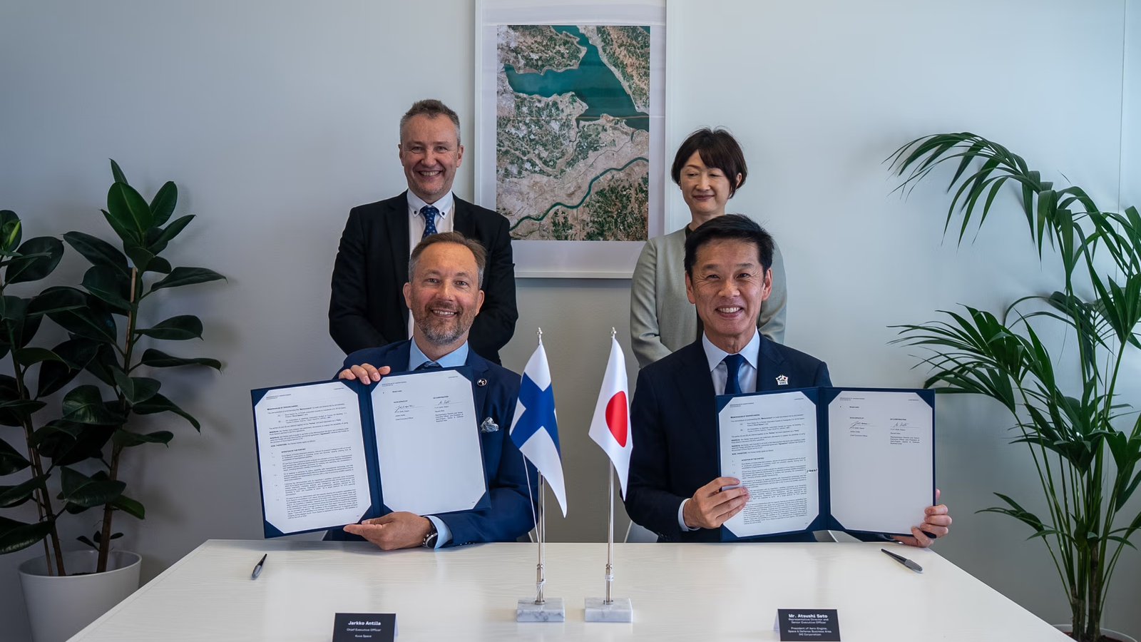 Japão busca soberania no espaço com ajuda finlandesa