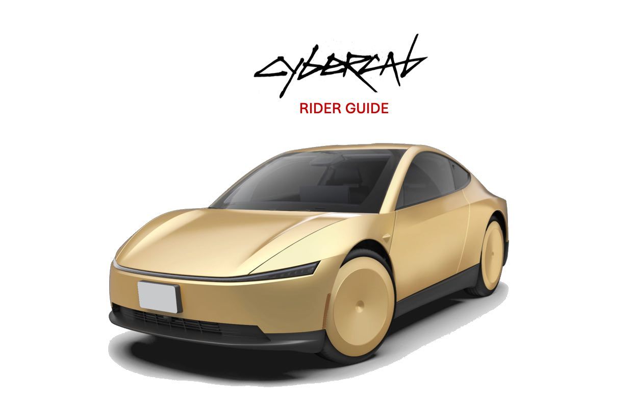 O manual do Cybercab: Tesla detalha a viagem sem motorista