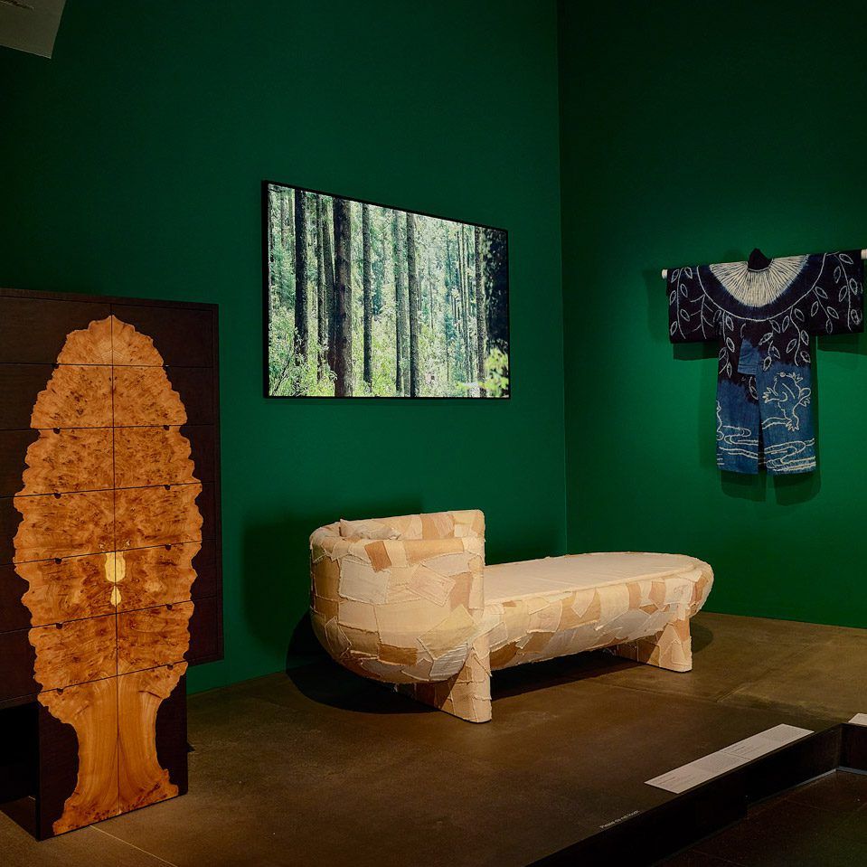 NGV imagina futuro com materiais vegetais dominando o design