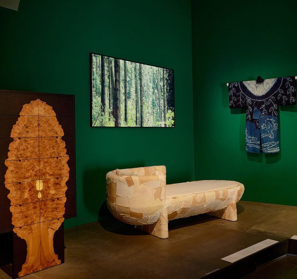NGV imagina futuro com materiais vegetais dominando o design