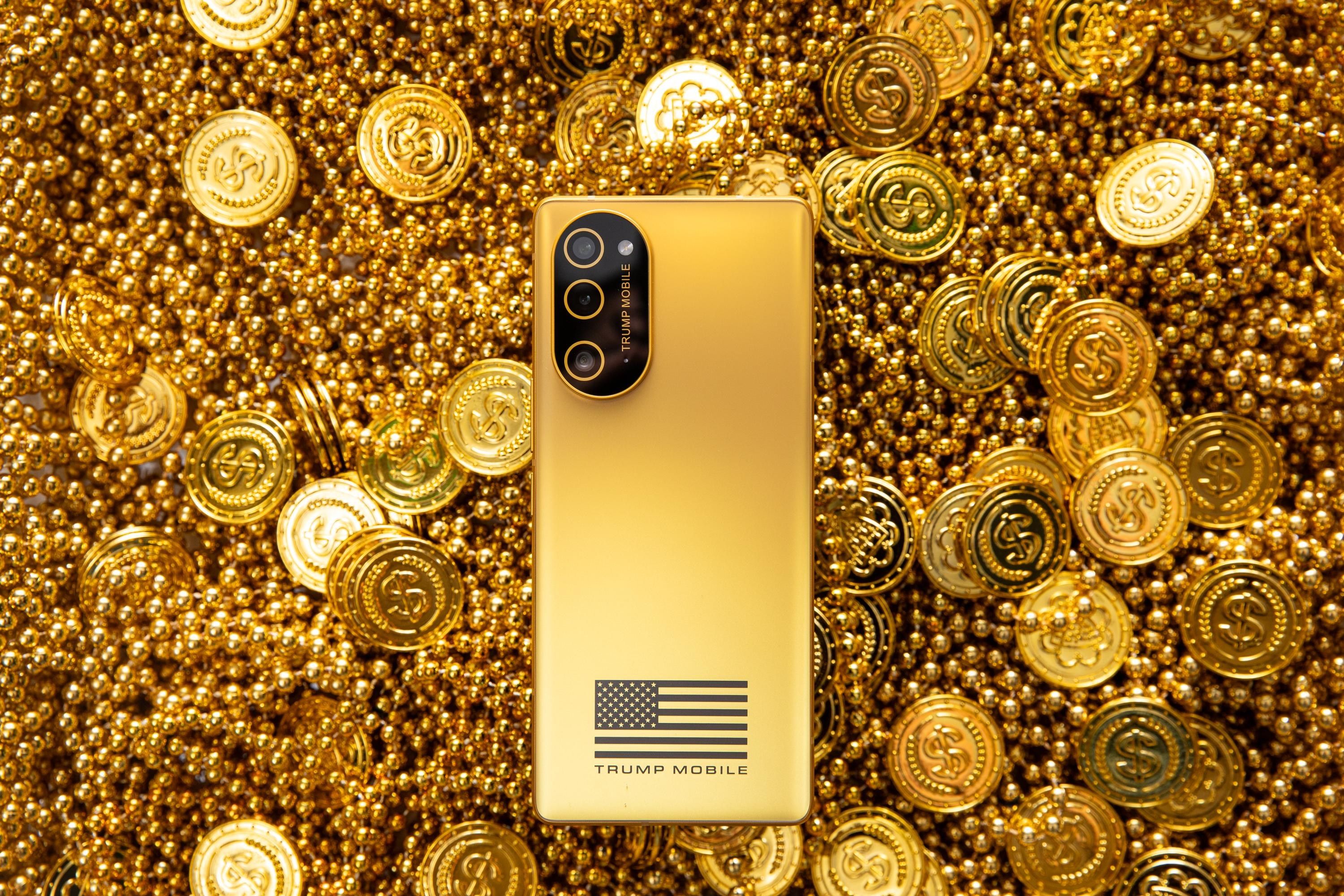 O celular de Trump sobe de preço: o custo do patriotismo digital
