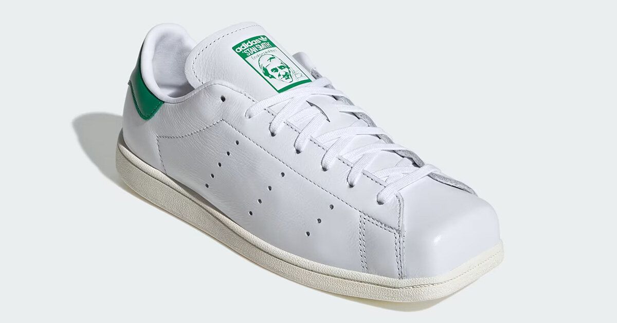 Adidas reinventa o clássico Stan Smith com bico quadrado