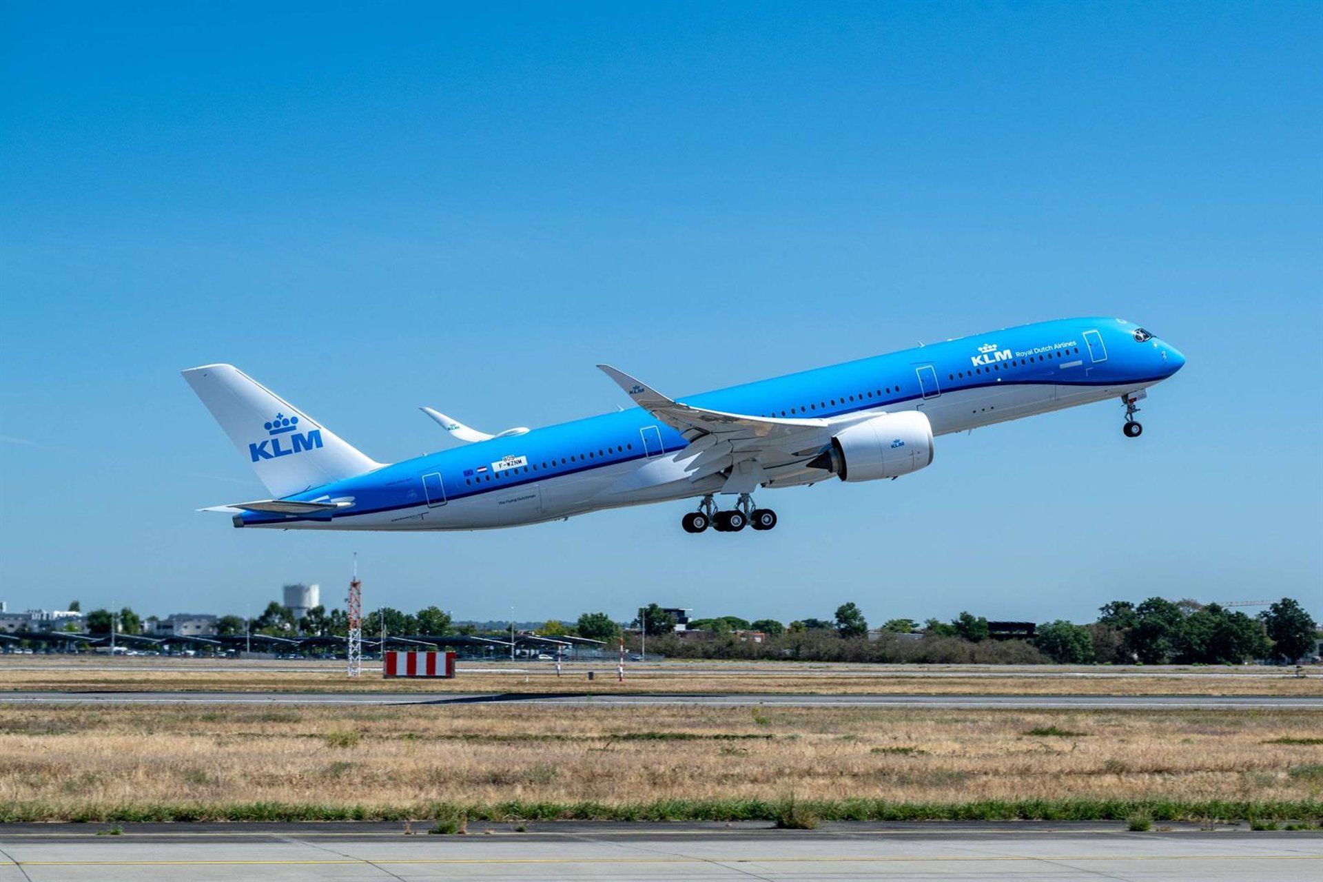 KLM aposta em A350 para renovar frota e reduzir emissões