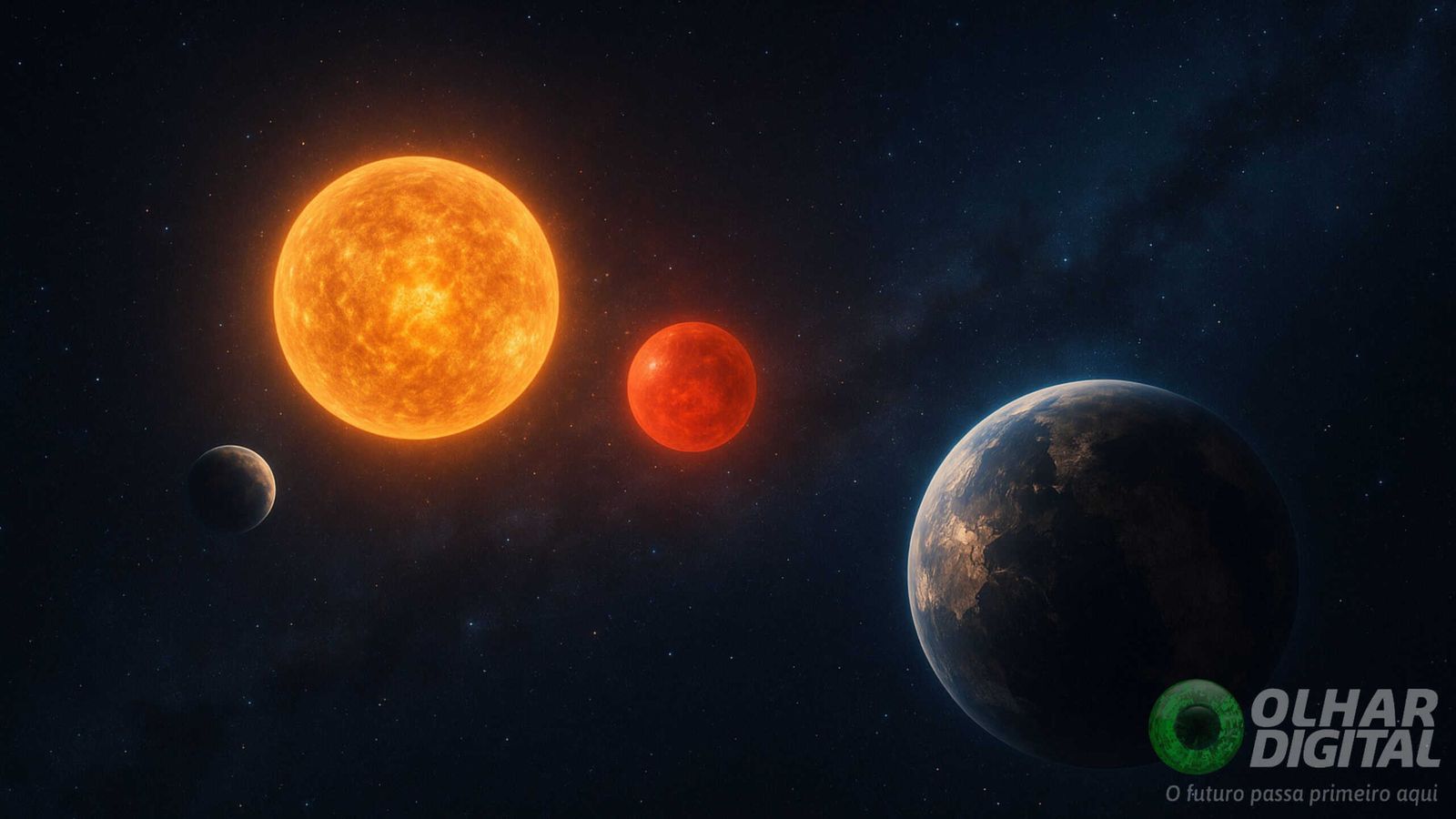 O balé das estrelas gêmeas e os segredos da Via Láctea