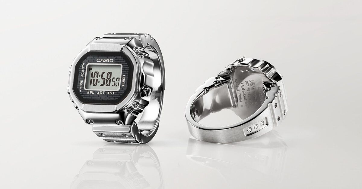 Do pulso ao dedo: Casio transforma seu ícone em anel inteligente