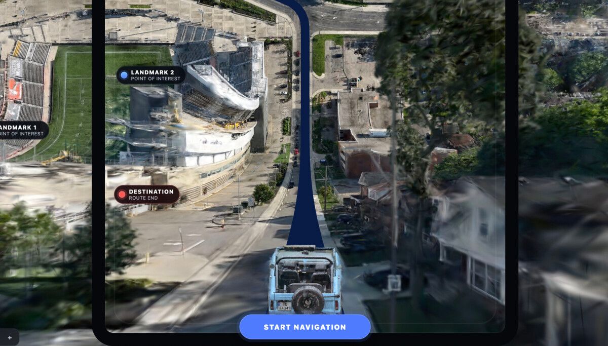 Orbify quer dobrar o mapa do seu carro, como no filme 'A Origem'