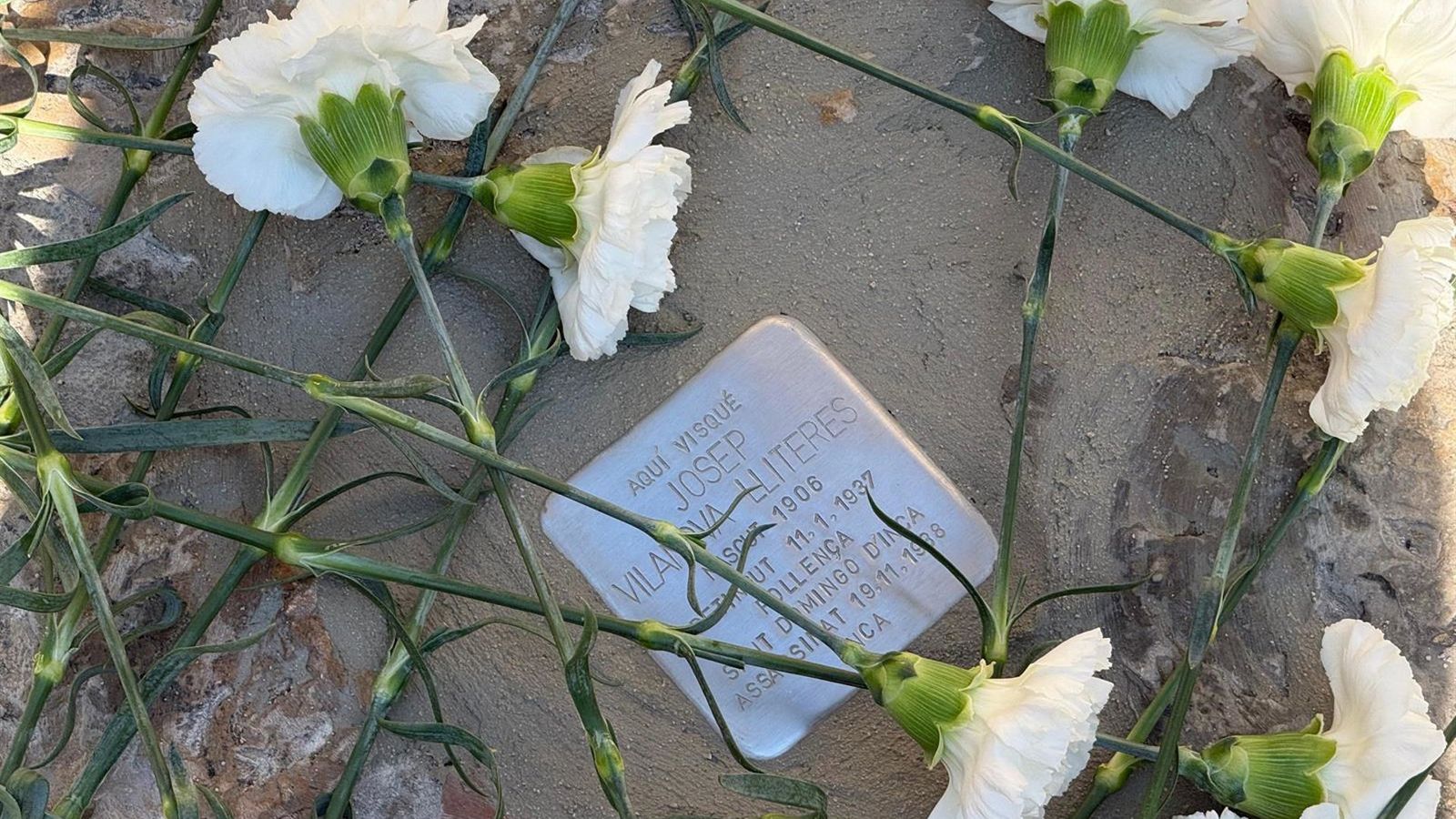 Pollença instala 27 pedras da memória em tributo às vítimas da Guerra Civil